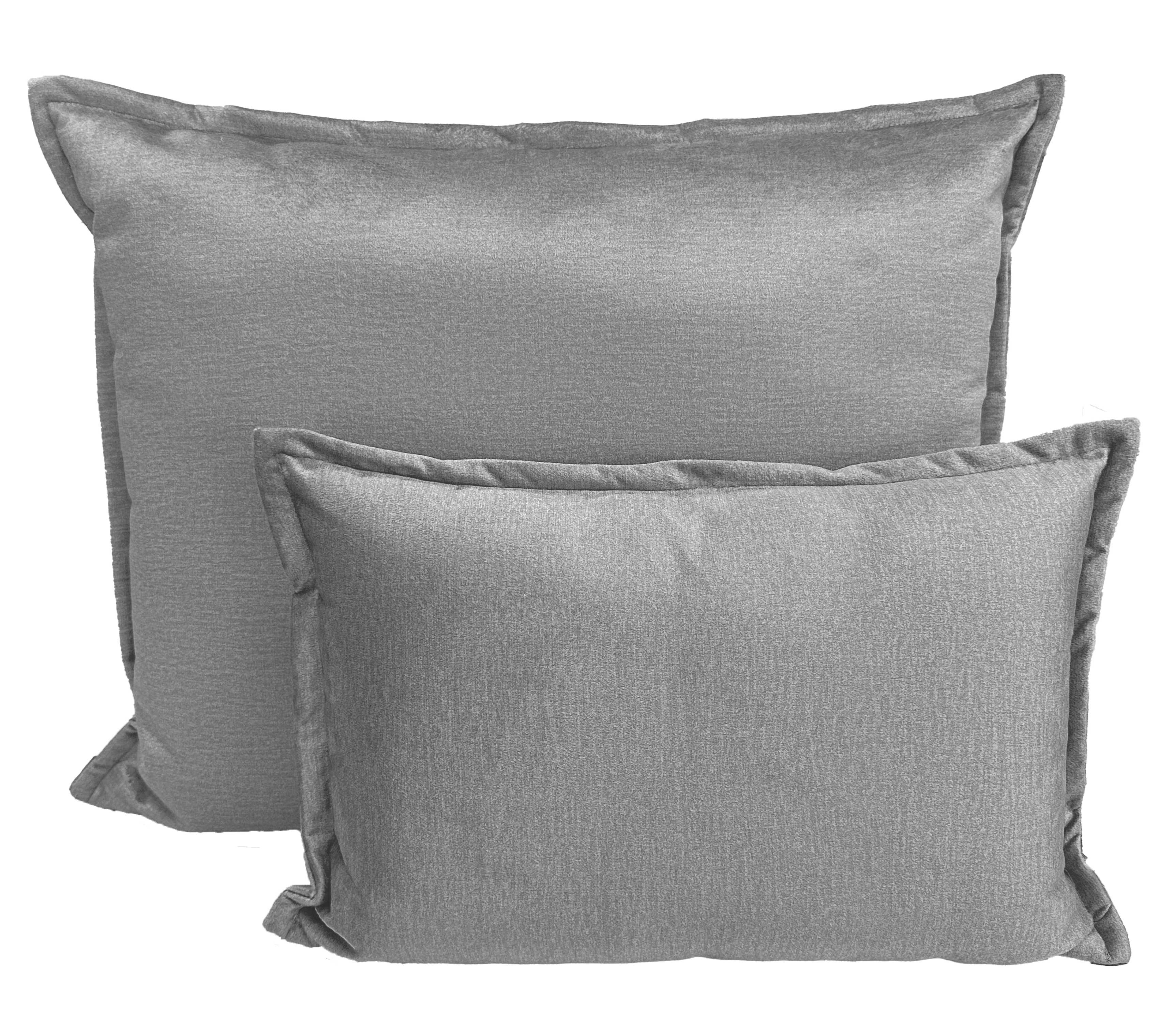 Velvet Cushion Olena Grey