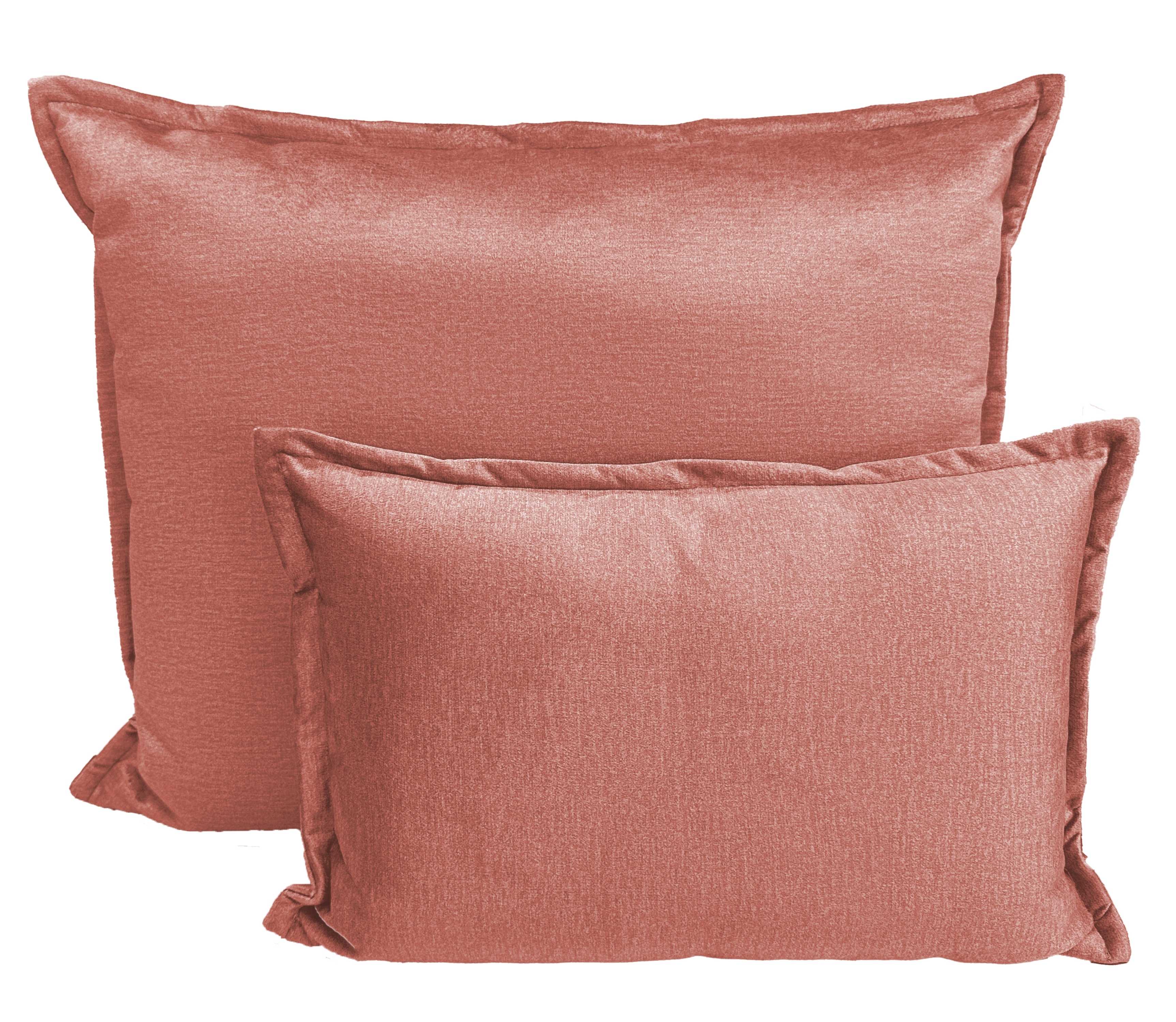 Velvet Cushion Olena Salmon