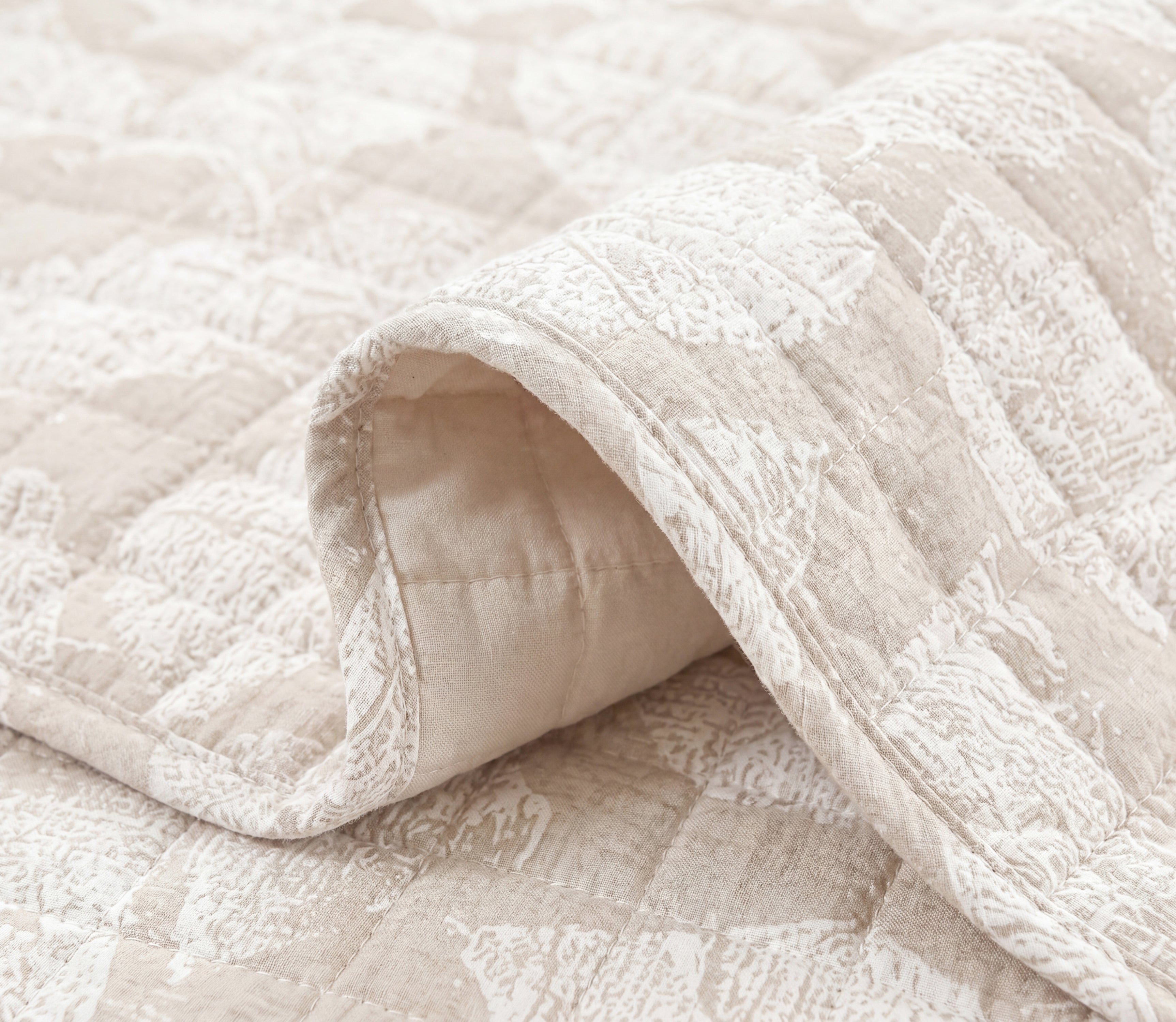 Couvre-lit Soli Beige