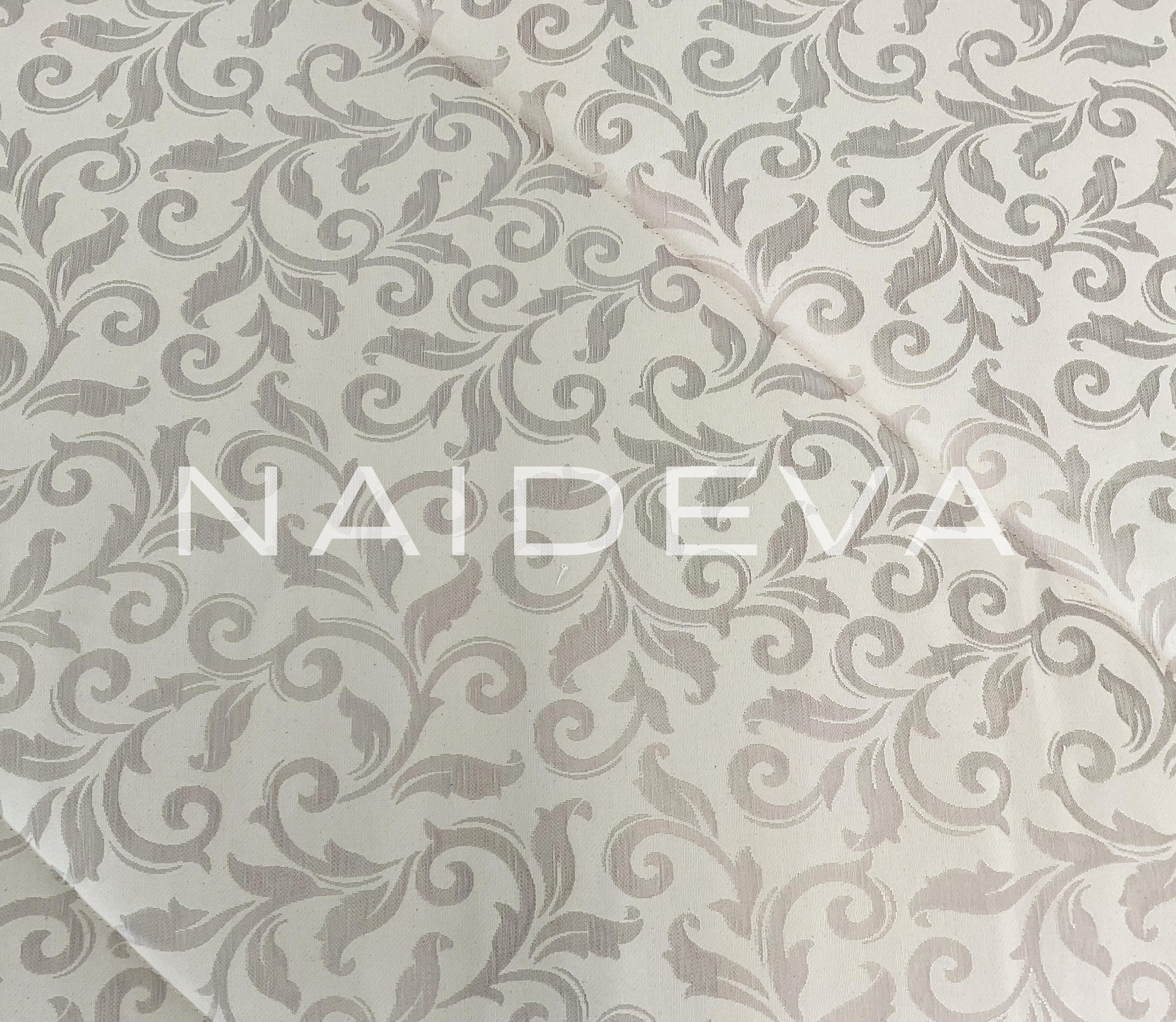 Bedspread Jacquard Neiva Silver