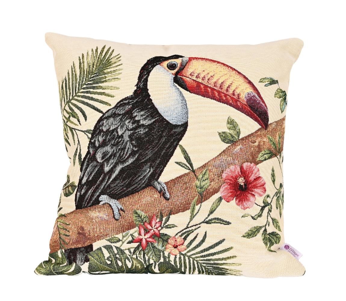 Coussin décoratif Toucan