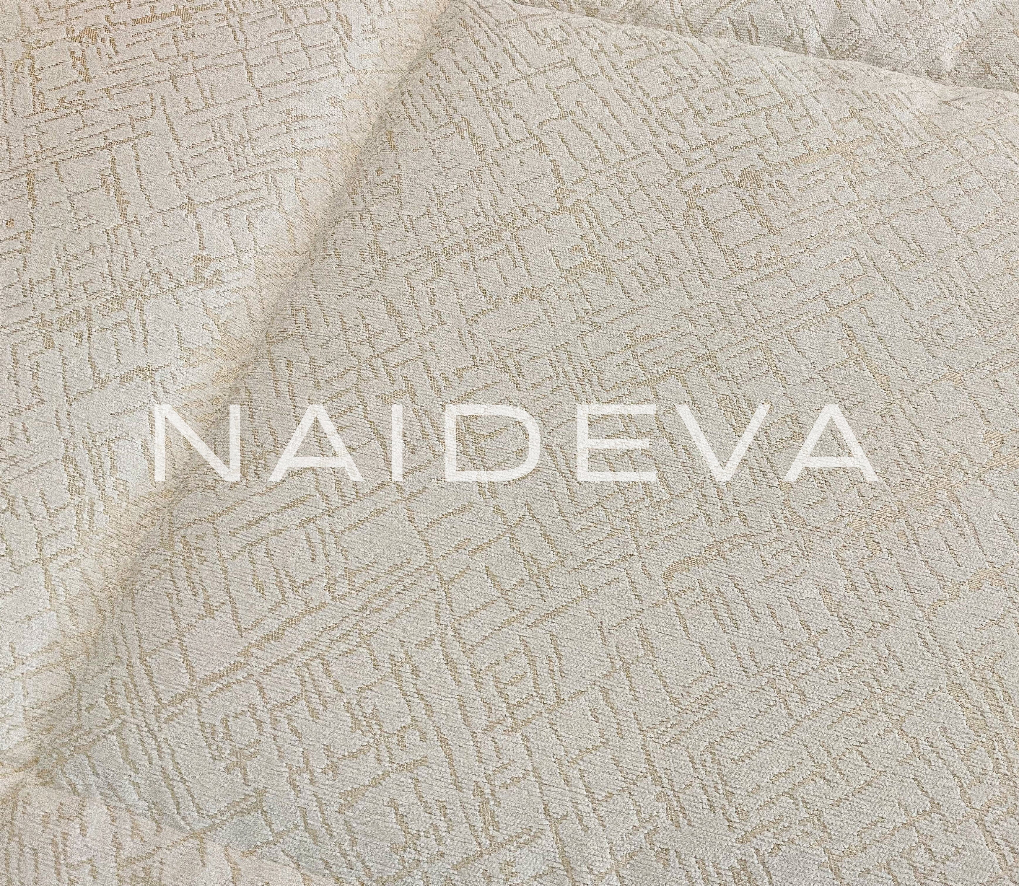 Bedspread Jacquard Gena Beige