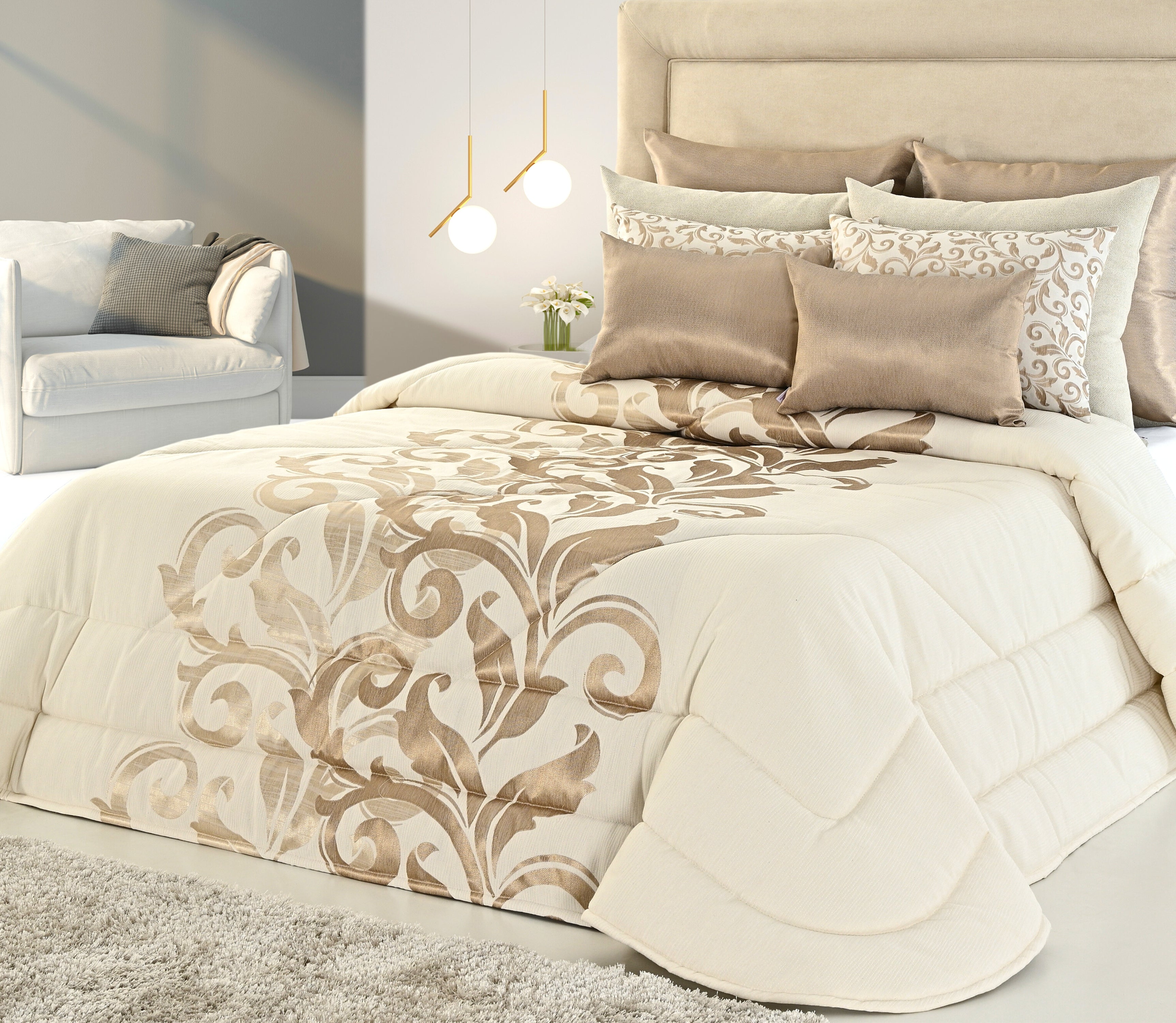 Sprei Jacquard Lani Golden